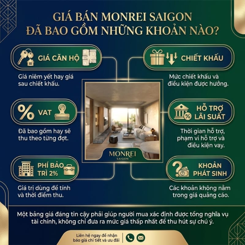 Giá Bán Monrei Saigon 2026: Bảng Giá, Vốn Ban Đầu & Chính Sách Thanh Toán 7 gia-ban-monrei-saigon-newoneland-8